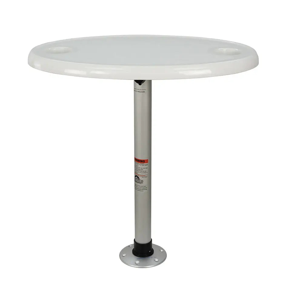Springfield Thread-Lock Electrified Oval Table Package w/LED Lights USB Ports [1691227-L1] - Seating