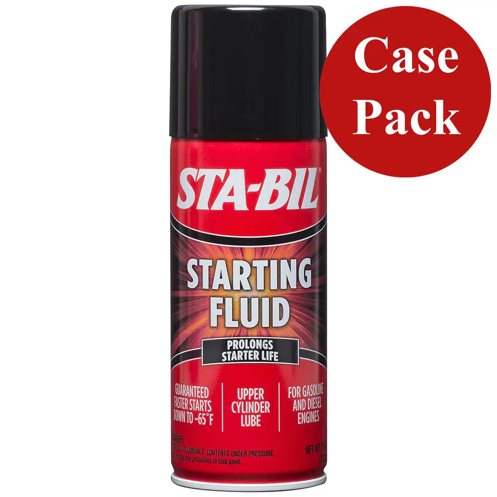STA-BIL Starting Fluid - 11oz *Case of 6* [22004CASE] - Cleaning