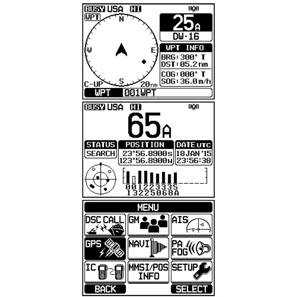 Standard Horizon Quantum GX6000 25W Commercial Grade Fixed Mount VHF w/NMEA 2000 Integrated AIS receiver Speaker Mic