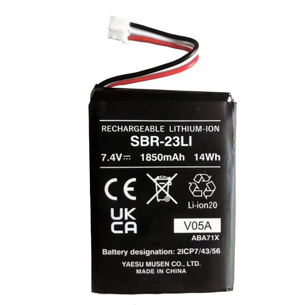 Standard Horizon SBR-23LI Li-Ion Battery Pack f/HX210 [SBR-23LI] - Accessories