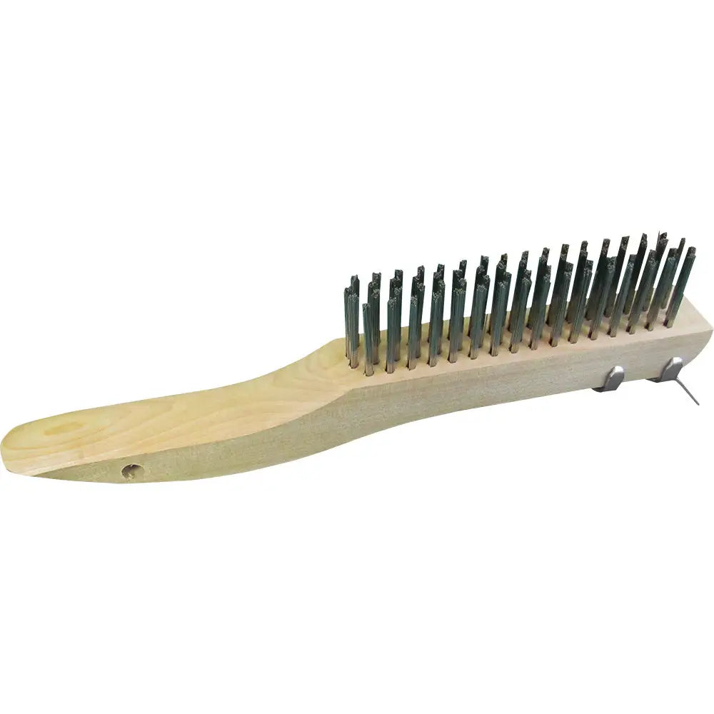 Star brite 10.5’’ Stainless Steel Bristle Brush w/Scraper [40058] - Cleaning