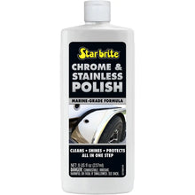 Star brite Chrome Stainless Polish - Marine Grade Formula - 8 oz [82708] - Cleaning