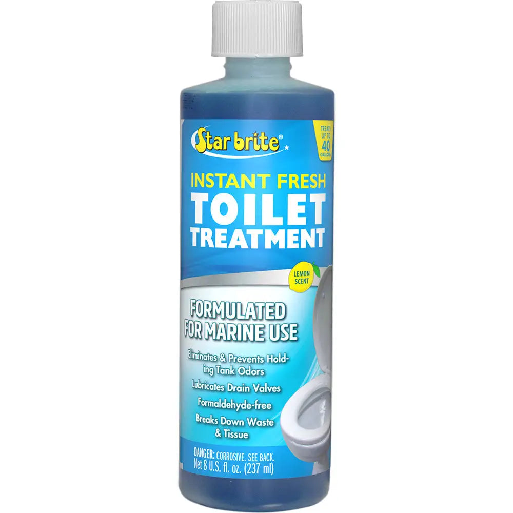 Star brite Instant Fresh Toilet Treatment - Lemon Scent - 8 oz *6 Pack [71761] - Cleaning
