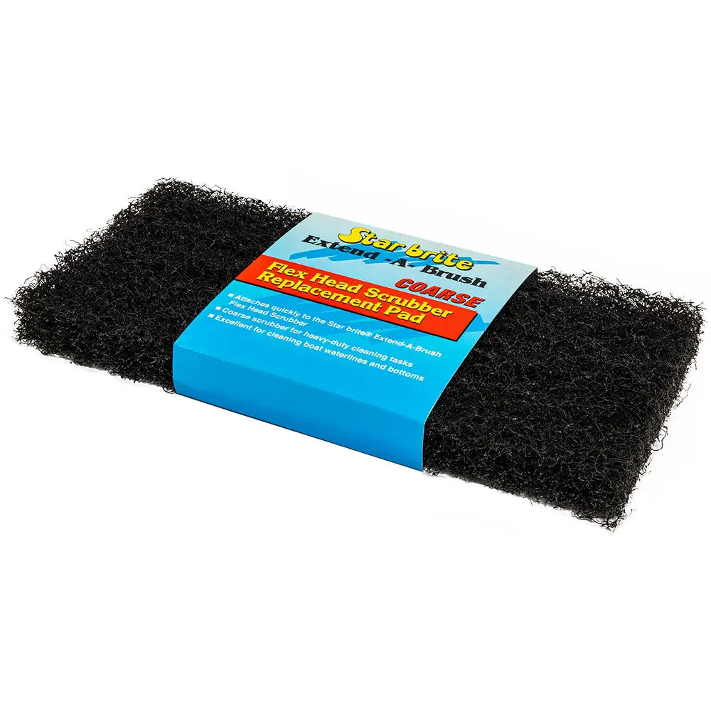 Star brite Large Scrub Black Heavy Duty Pad - Coarse Texture [40127] - Cleaning