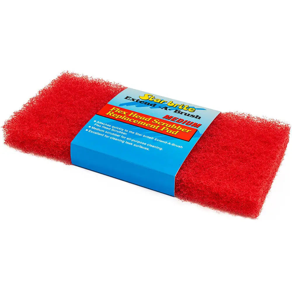 Star brite Large Scrub Red Pad - Medium Texture [40126] - Cleaning