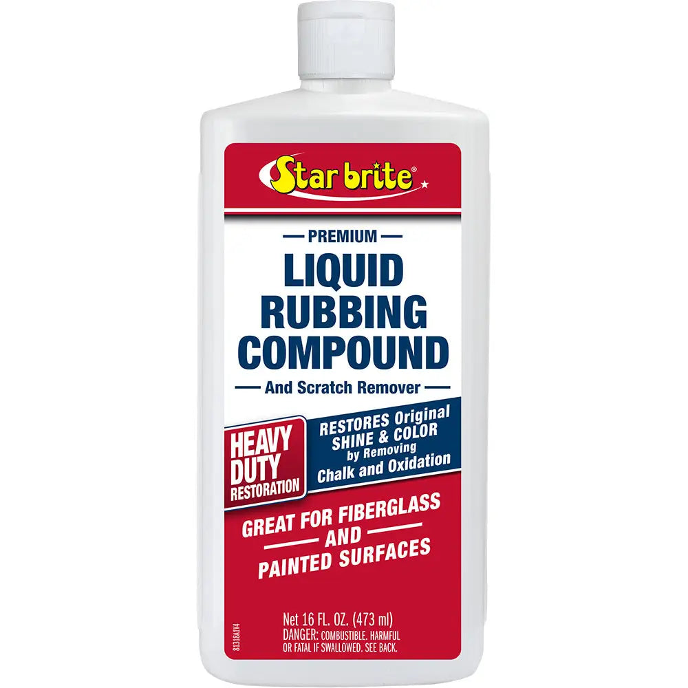 Star brite Liquid Rubbing Compound f/Heavy Duty Oxidation - 16 oz [81318] - Cleaning
