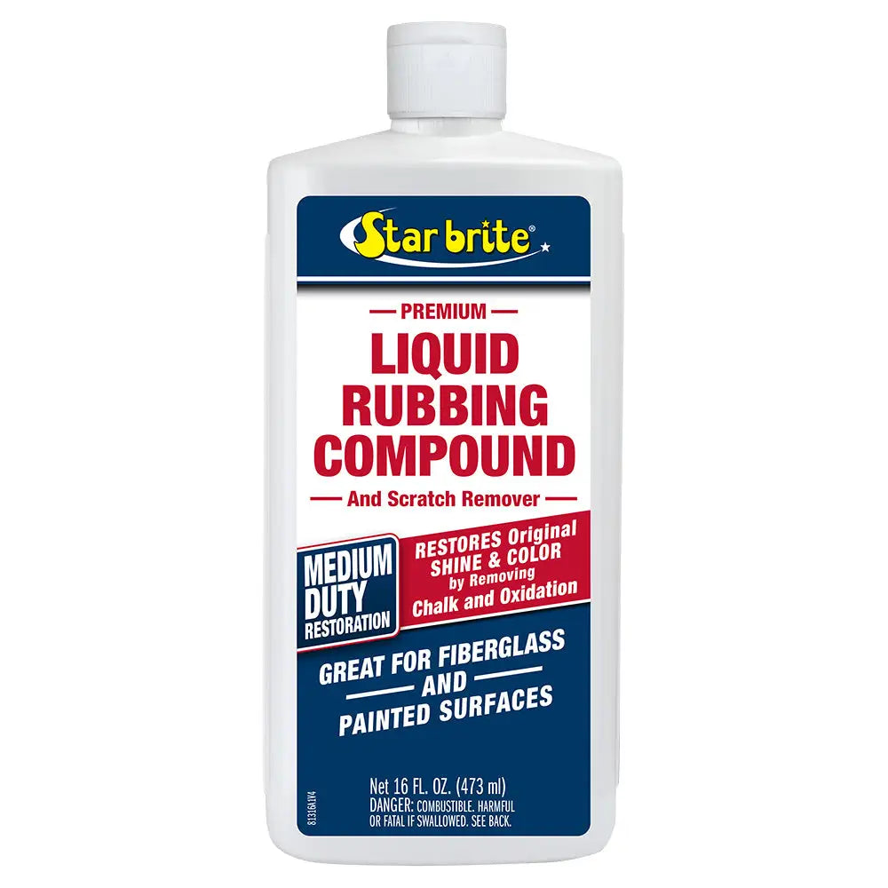 Star brite Liquid Rubbing Compound f/Medium Oxidation - 16 oz [81316] - Cleaning