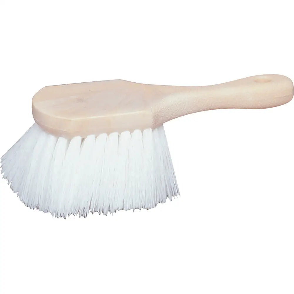 Star brite Marine-Grade Short Handle Scrub Brush Durable Star Prene Fiber [40025] - Cleaning