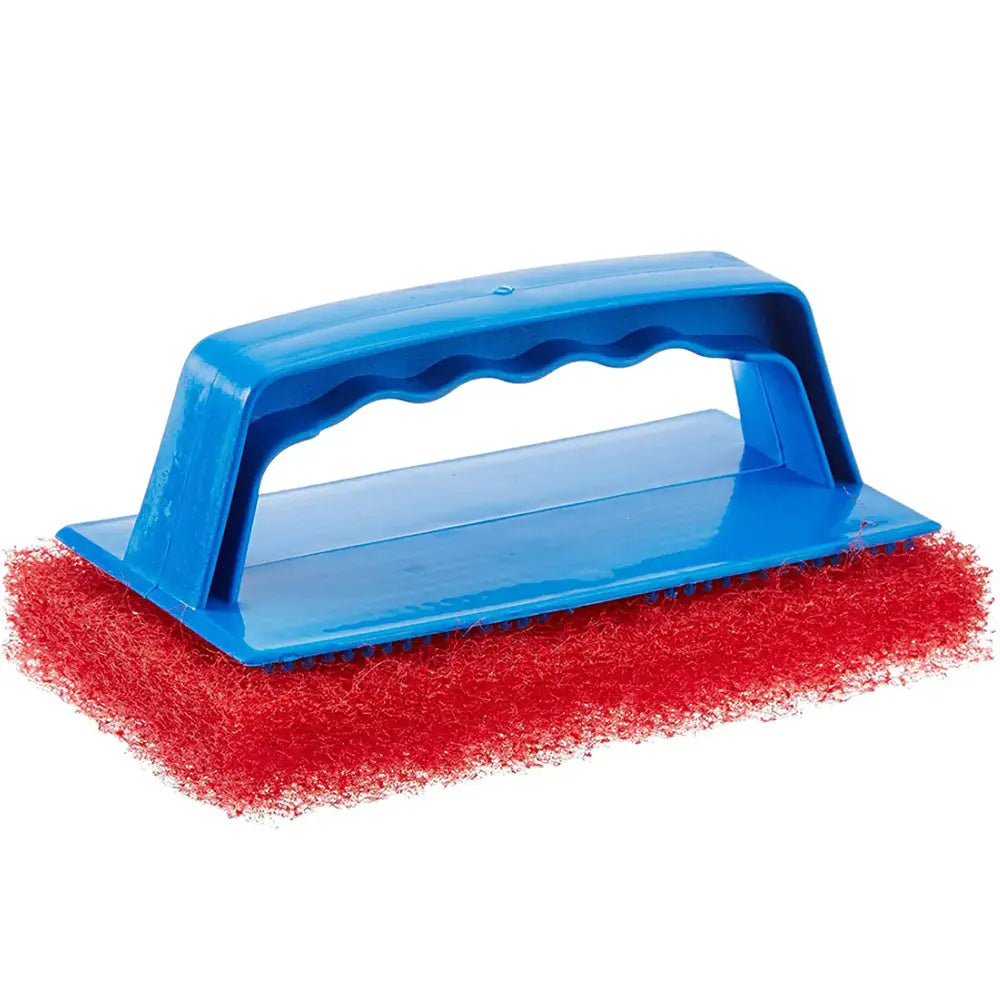 Star brite Medium Red Scrub Pad w/Interchangeable Handle [40130] - Cleaning