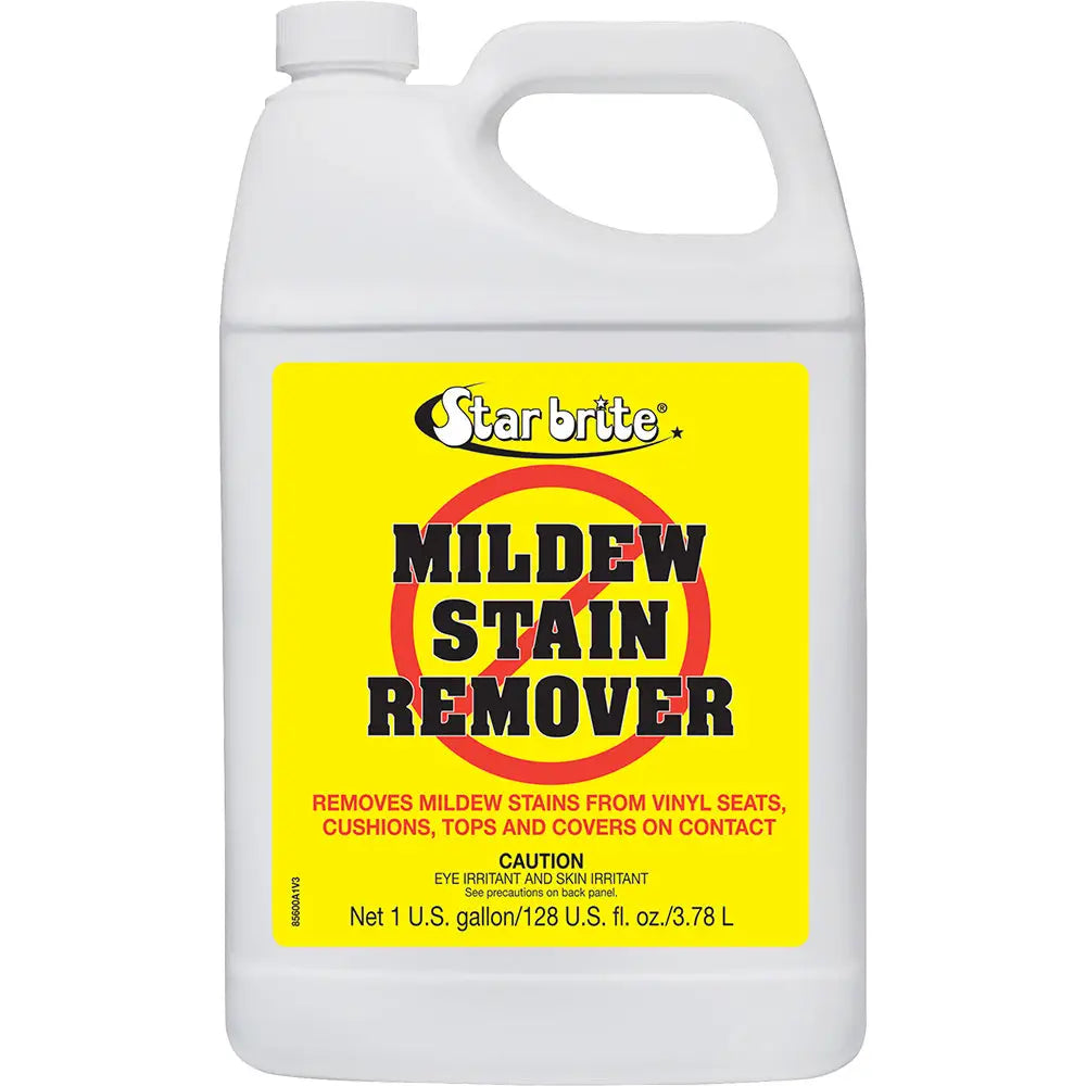 Mildew Stain Remover Star brite 1 Gallon - Cleaning