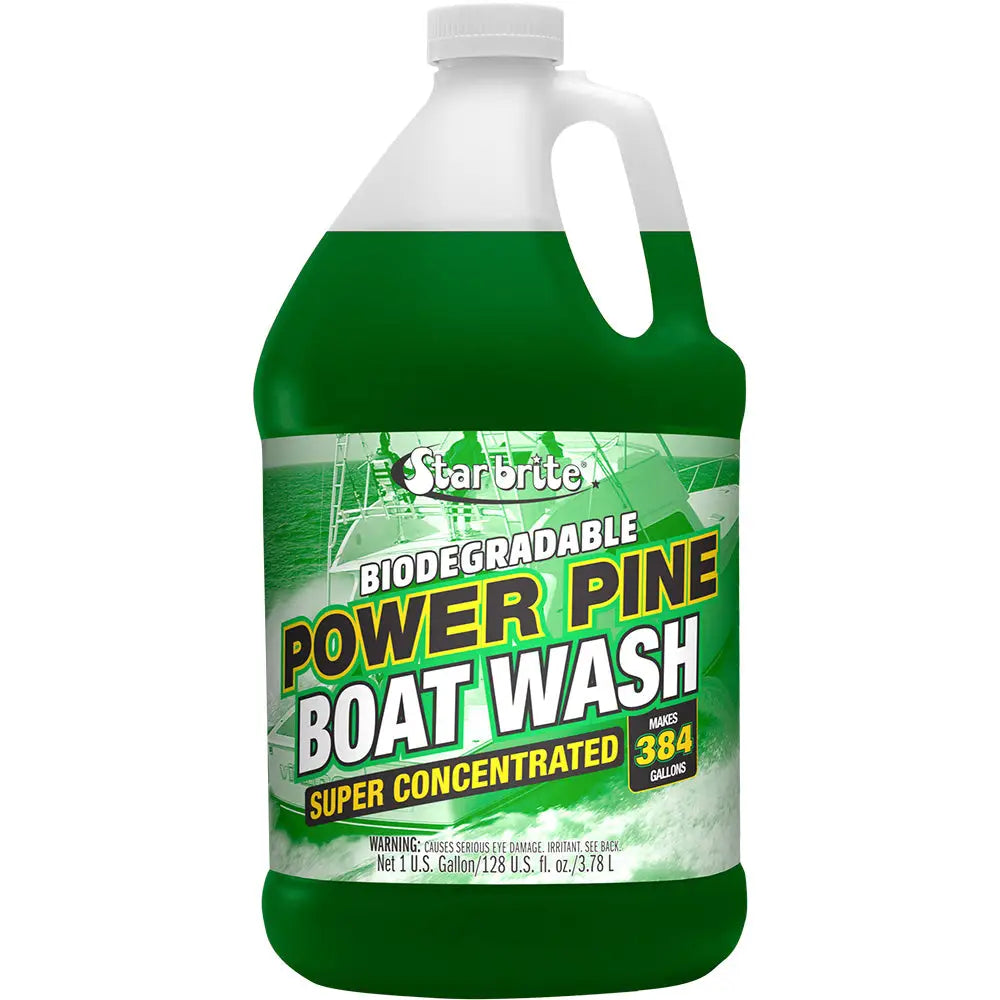 Star brite Power Pine Boat Wash - Concentrated Marine Grade Formula - 1 Gallon [93700] - Cleaning