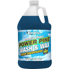 Star brite Power Pine Boat Wash Wax - Concentrated Marine Grade Formula - 1 Gallon [94700] - Cleaning