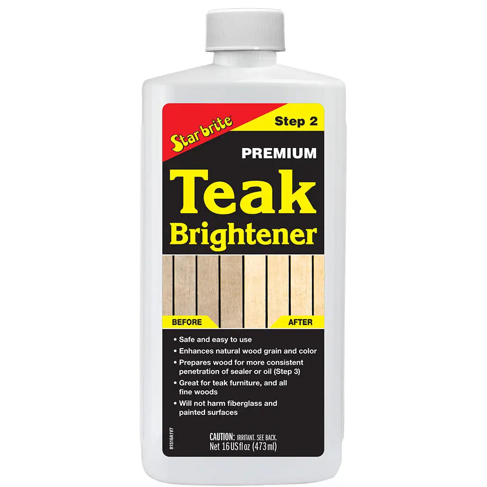 Star brite Premium Teak Brightener - 16 oz [81516] - Cleaning