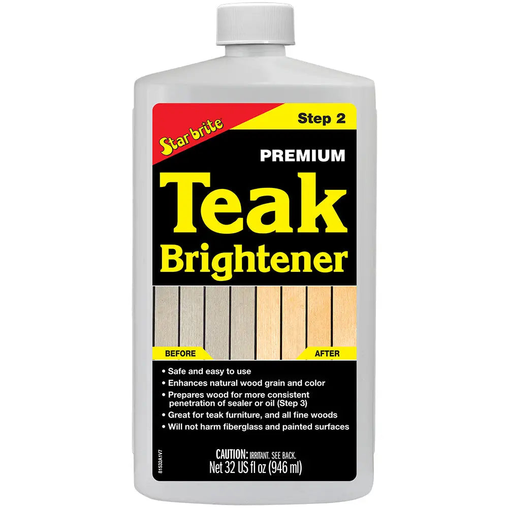Star brite Premium Teak Brightener - 32 oz [81532] - Cleaning