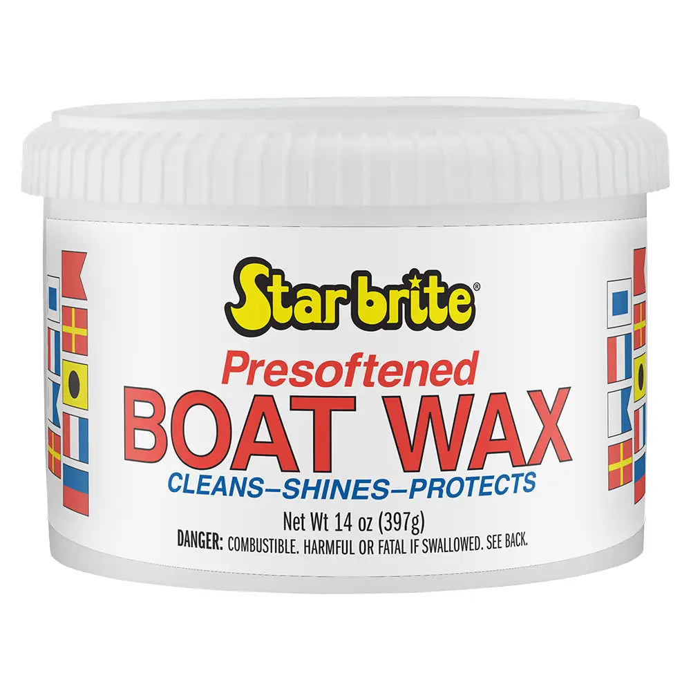 Star brite Presoftened Paste Wax - 14 oz [82314] - Cleaning
