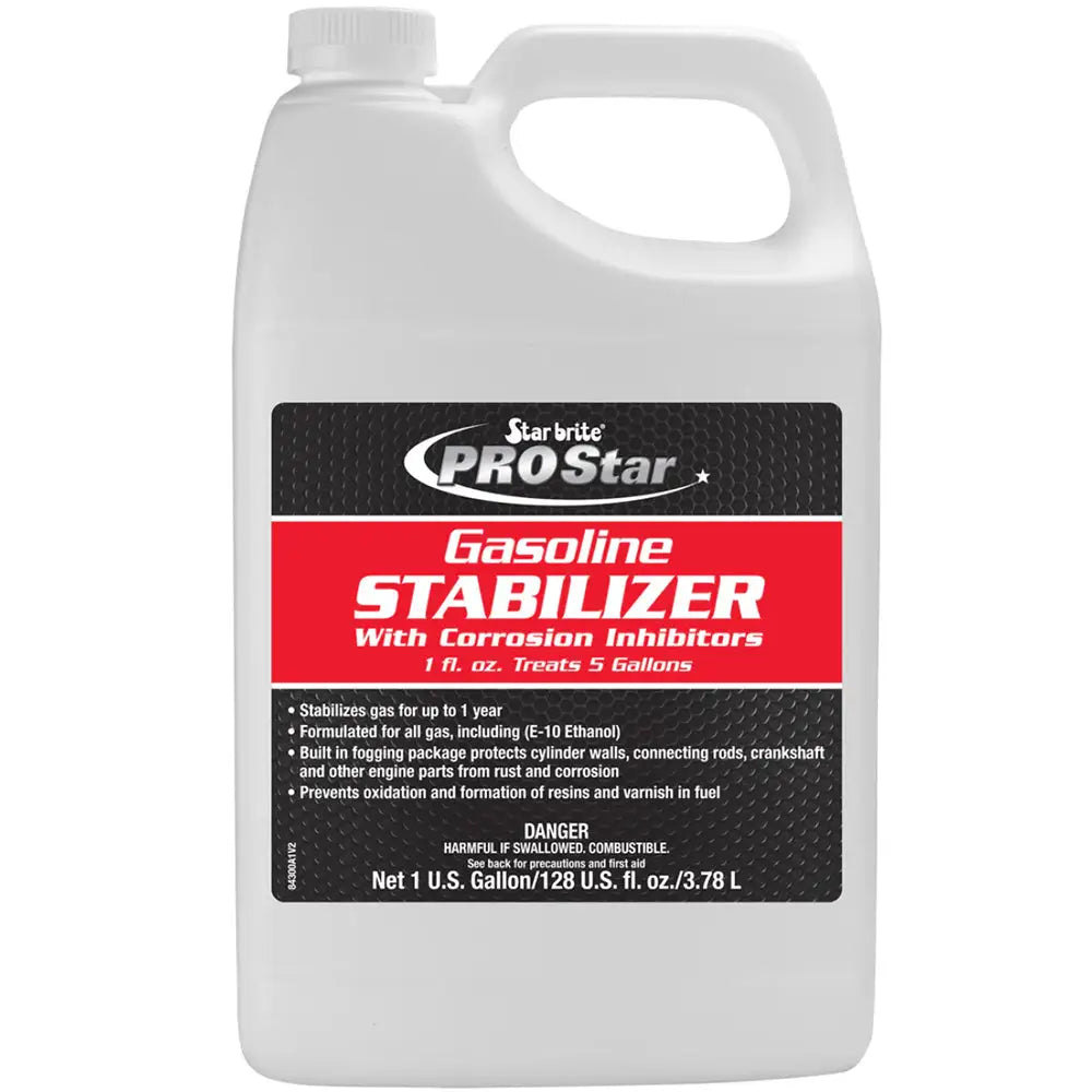 Star brite PRO Star Gas Stabilizer w/Corrosion Inhibitors - 1 Gallon [84300] - Cleaning