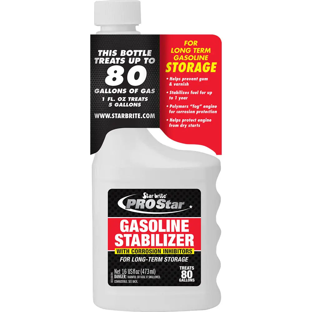 Star brite PRO Star Gas Stabilizer w/Corrosion Inhibitors - 16 oz [84316] - Cleaning