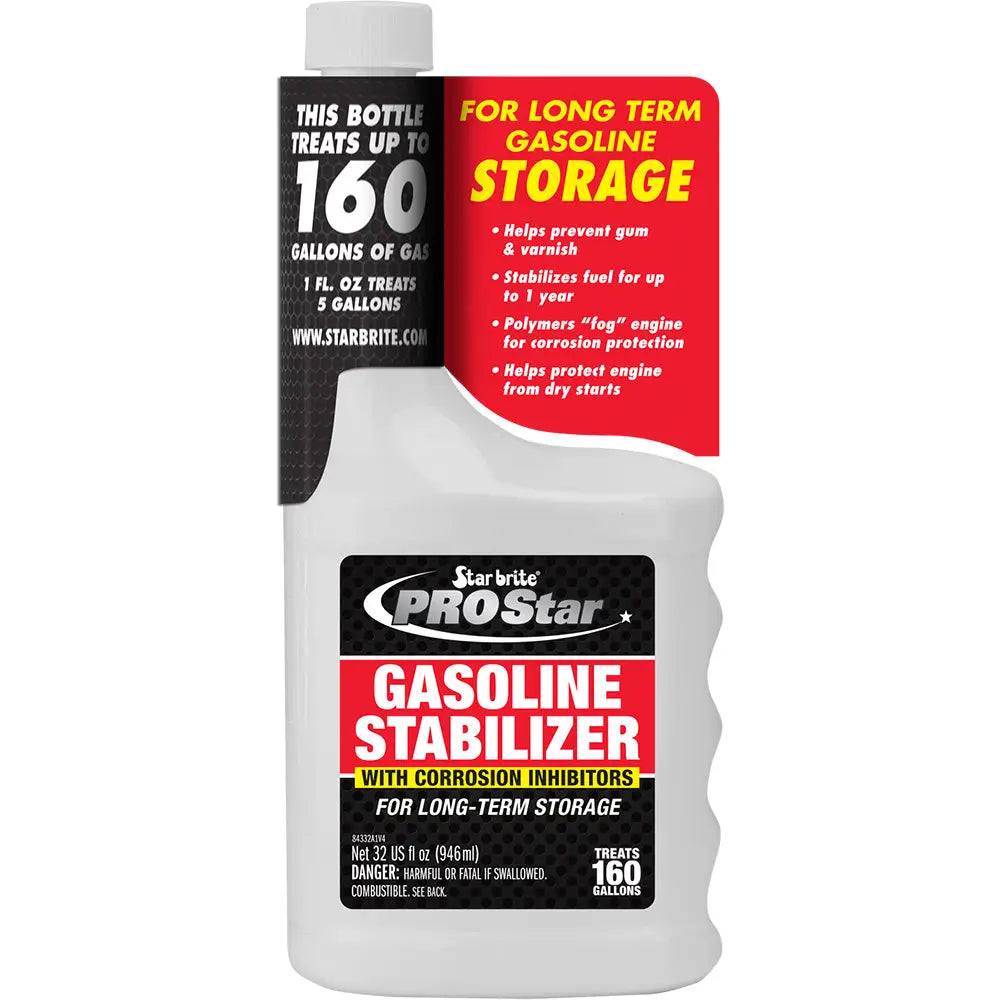 Star brite PRO Star Gas Stabilizer w/Corrosion Inhibitors - 32 oz [84332] - Cleaning