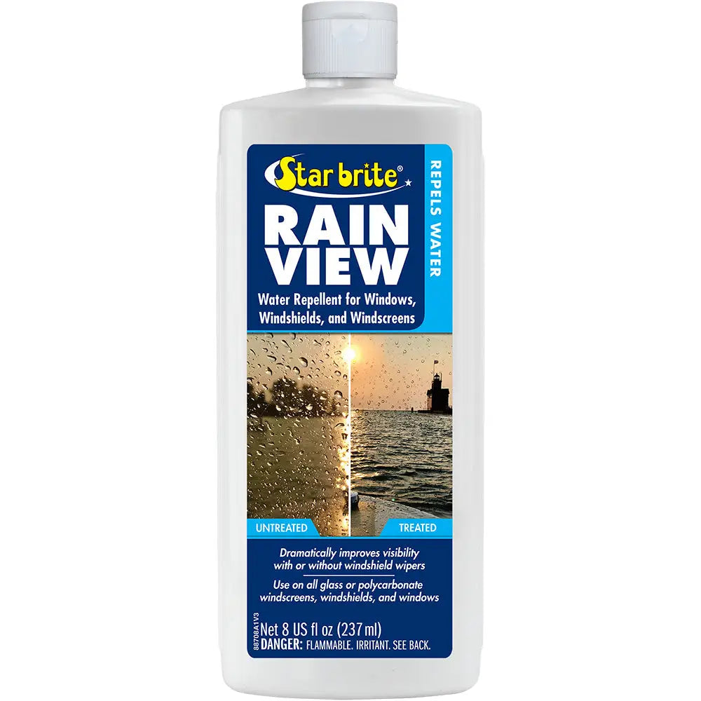 Star brite Rain View - Rain Repellent f/Windshields Windows - 8 oz [88708] - Cleaning