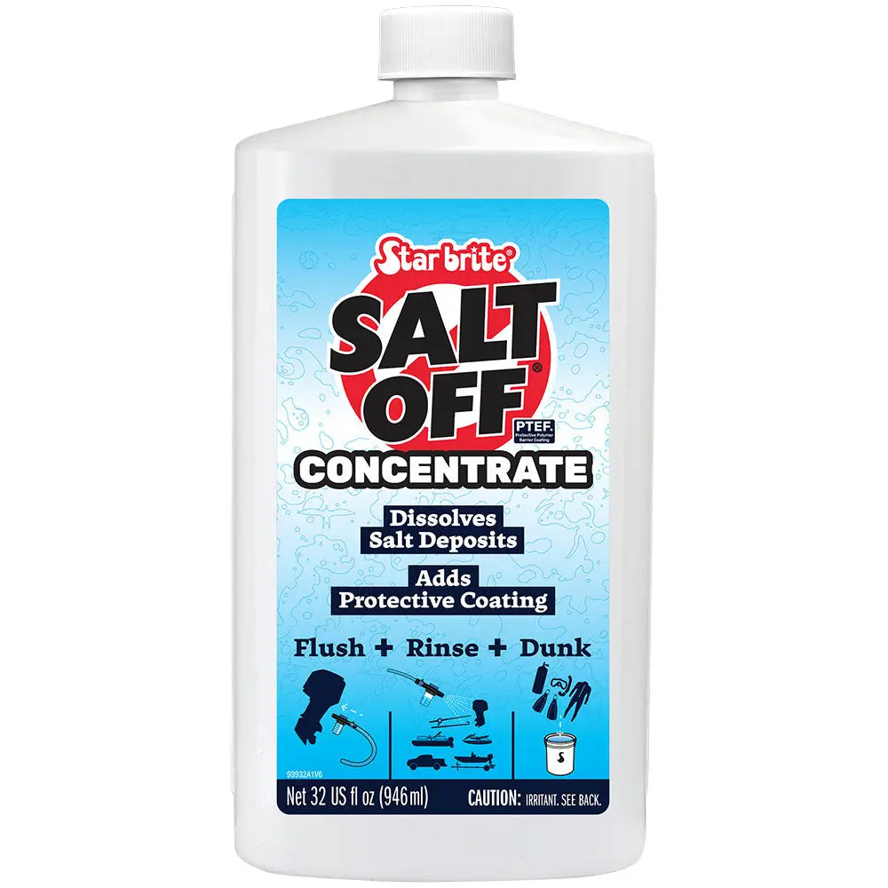 Star brite Salt Off - Concentrate- Salt Remover Wash Engine Flush - 32 oz [93932]