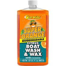 Star brite Super Orange Citrus Boat Wash Wax - Fresh Salt Water - 32 oz [94632] - Cleaning