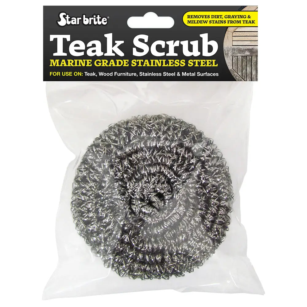 Star brite Teak Scrub Marine Grade Stainless Steel [88450] - Cleaning