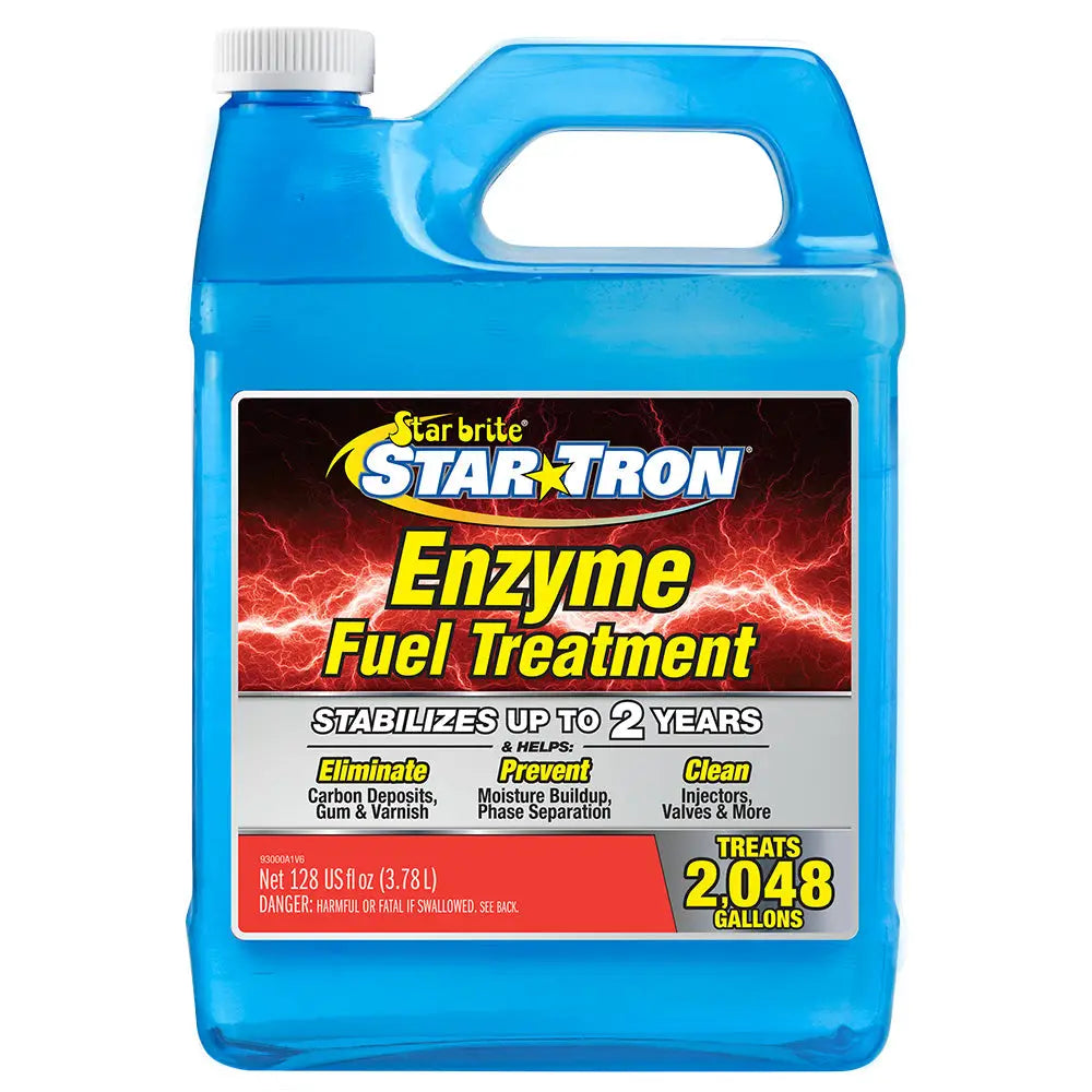 Star brite Star-Tron Enzyme Fuel Treatment - Concentrate Gas Formula - 1 Gallon [93000] - Cleaning