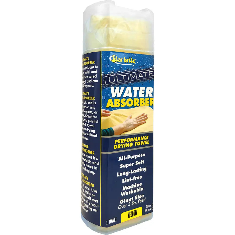 Star brite Ultimate Water Absorber - Performance Drying Towel - Yellow [40046] - Cleaning