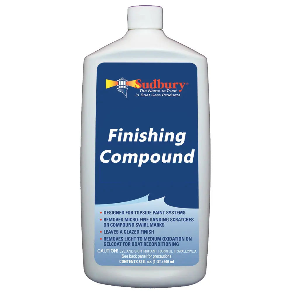 Sudbury Finishing Compound - 32oz Liquid [446] - Cleaning