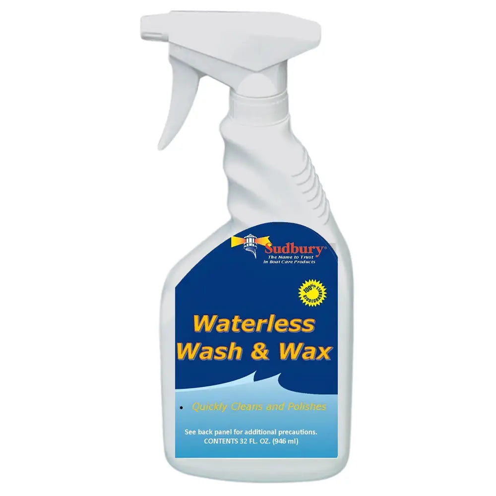 Sudbury Waterless Wash Wax - 32oz Spray Bottle [150Q] - Cleaning