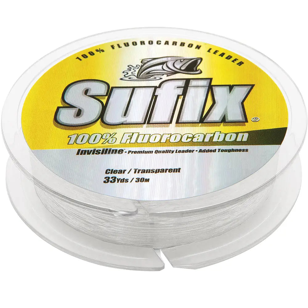 Sufix 100% Fluorocarbon Invisiline Leader - 50lb - 33yds [683-050] - Lines & Leaders