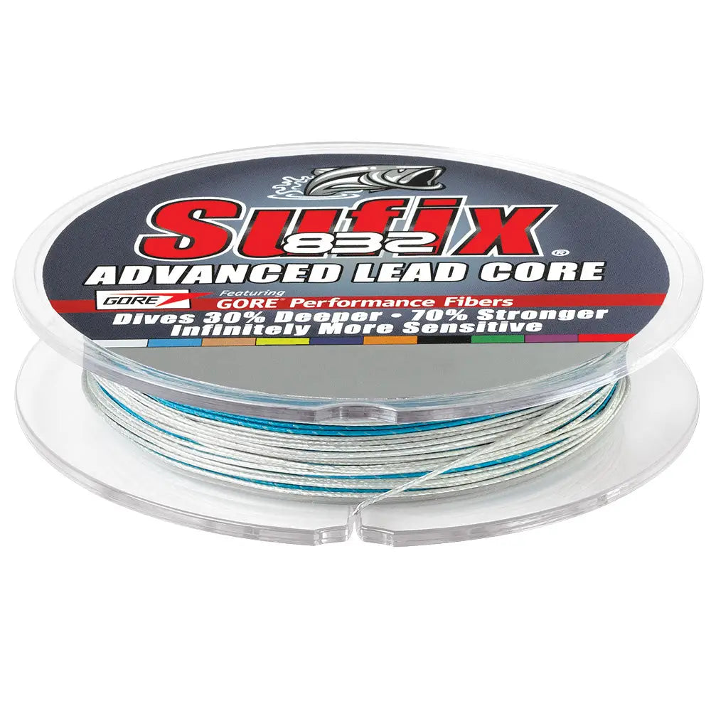 Sufix 832 Advanced Lead Core - 27lb - 10-Color Metered - 100 yds [658-127MC] - Lines & Leaders
