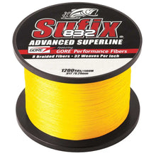 Sufix 832 Advanced Superline Braid - 10lb - Hi-Vis Yellow - 1200 yds [660-310Y] - Lines & Leaders