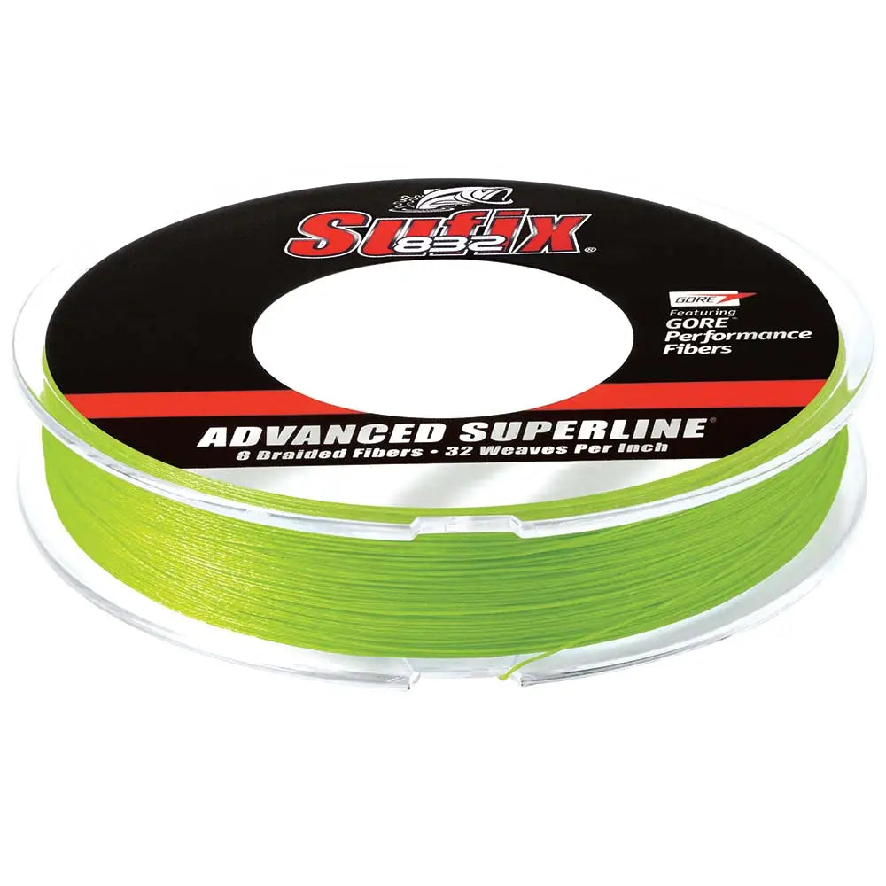 Sufix 832 Advanced Superline Braid - 15lb - Neon Lime - 300 yds [660-115L] - Lines & Leaders
