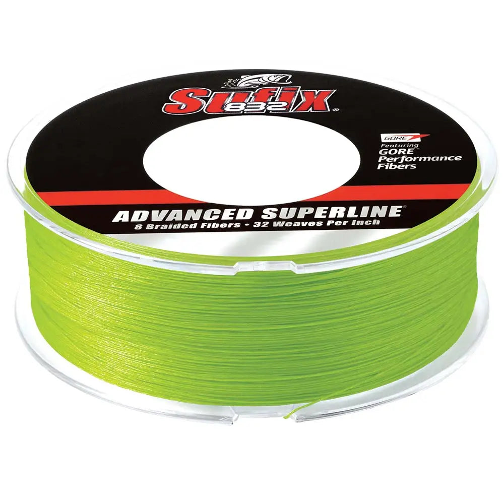 Sufix 832 Advanced Superline Braid - 20lb - Neon Lime - 600 yds [660-220L] - Lines & Leaders