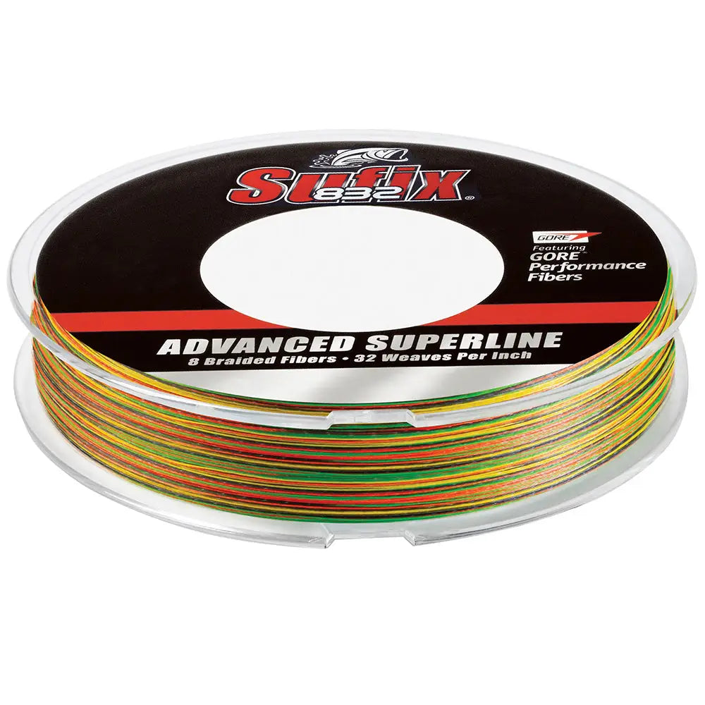 Sufix 832 Braid - 65lb - Fire Tiger - 300 yds [660-165FT] - Lines & Leaders