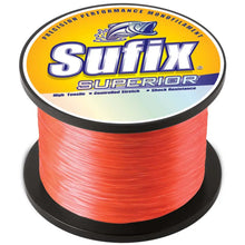 Sufix Superior Neon Fire Monofilament - 10lb - 1495 yds [636-110] - Lines & Leaders