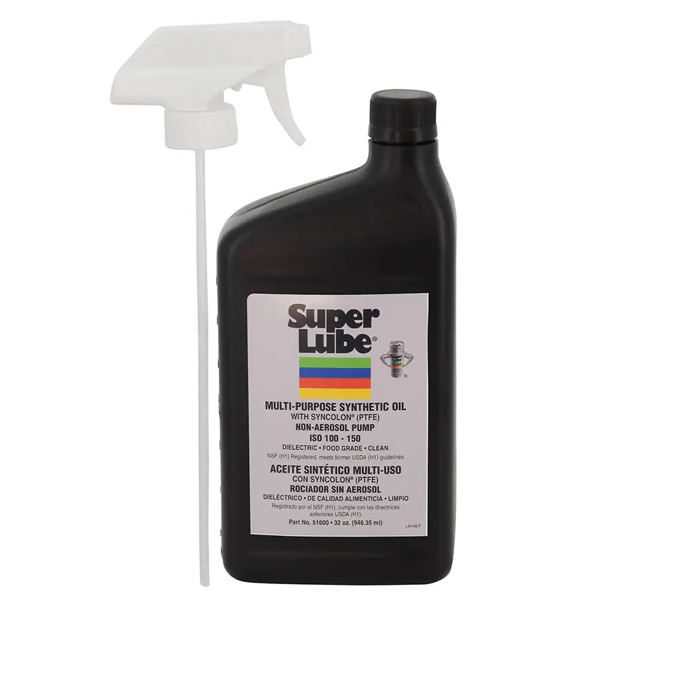 Super Lube Food Grade Synthetic Oil - 1qt Trigger Sprayer [51600] - Cleaning