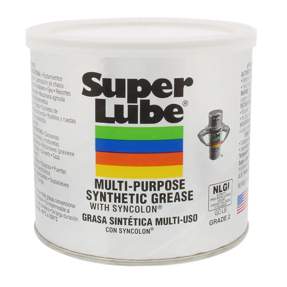 Super Lube Multi-Purpose Synthetic Grease w/Syncolon - 14.1oz Canister [41160] - Cleaning