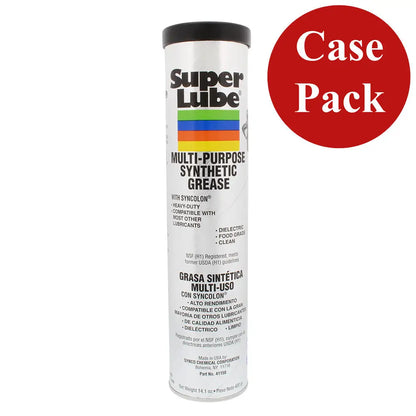 Super Lube Multi-Purpose Synthetic Grease w/Syncolon - 14.1oz Cartridge *Case of 12 [41150-CASE] - Cleaning