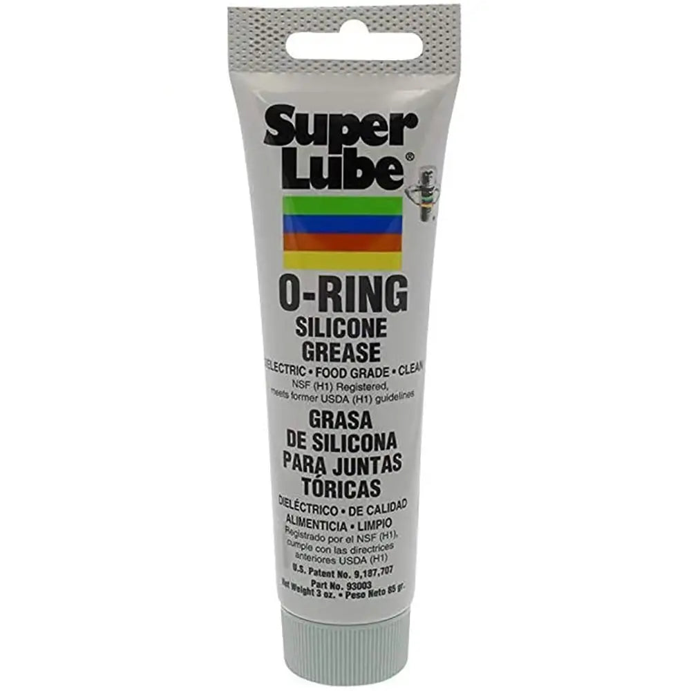 Super Lube O-Ring Silicone Grease - 3oz Tube [93003] - Cleaning