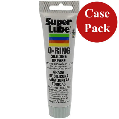 Super Lube O-Ring Silicone Grease - 3oz Tube *Case of 12 [93003-CASE] - Cleaning