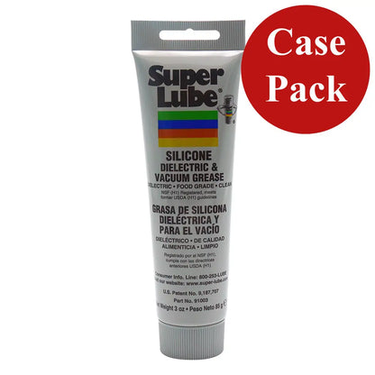 Super Lube Silicone Dielectric Vacuum Grease - 3oz Tube *Case of 12 [91003-CASE] - Cleaning