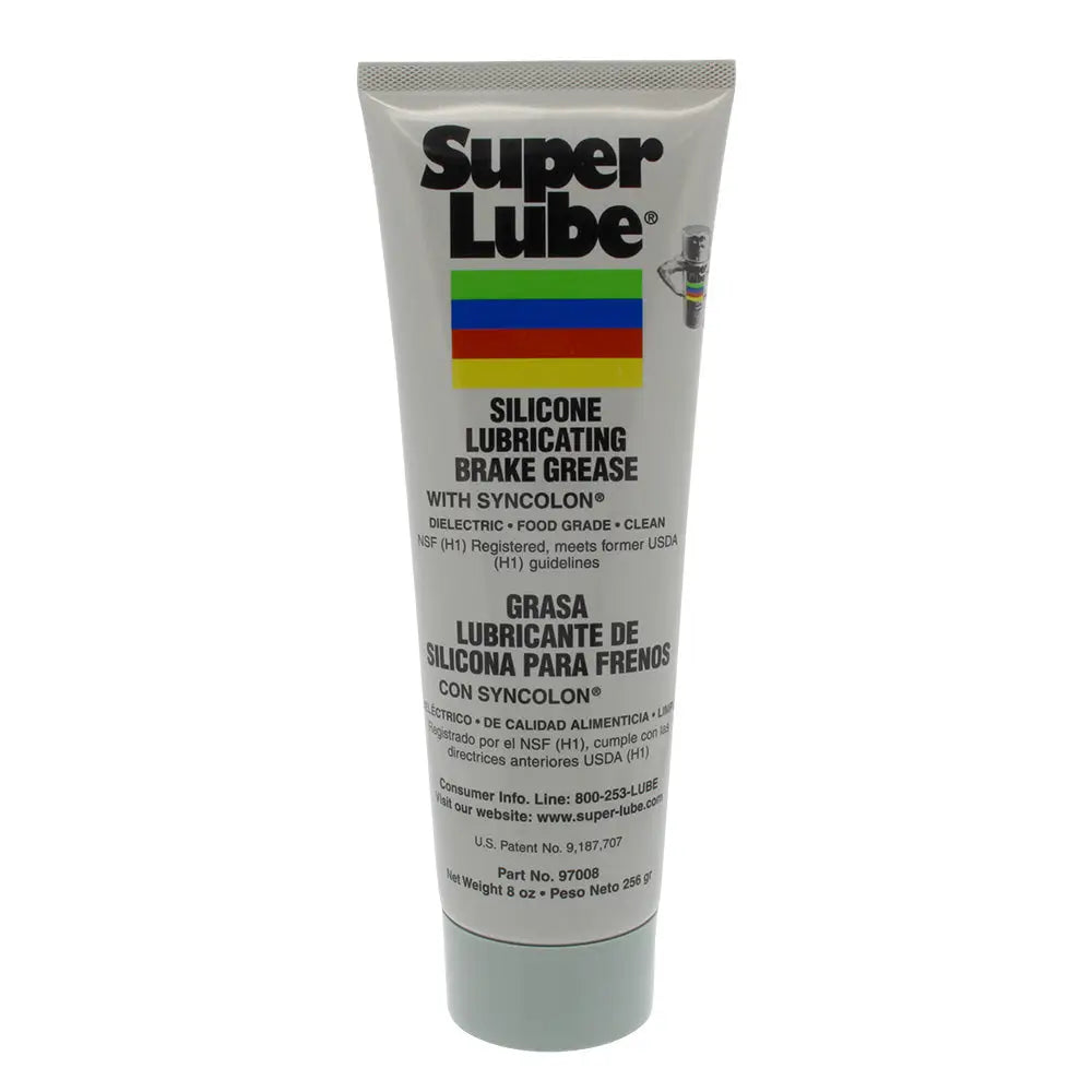 Super Lube Silicone Lubricating Brake Grease w/Syncolon - 8oz Tube [97008] - Cleaning