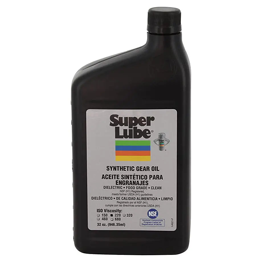 Super Lube Synthetic Gear Oil IOS 220 - 1qt [54200] - Cleaning