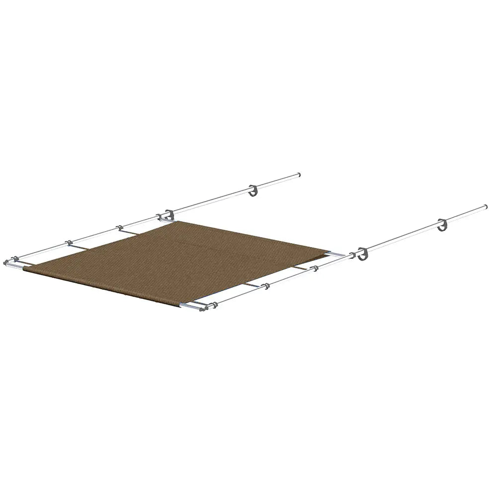 SureShade PTX Power Shade - 51’’ Wide - Stainless Steel - Toast [2021026261] - Biminis/Shades/Umbrellas
