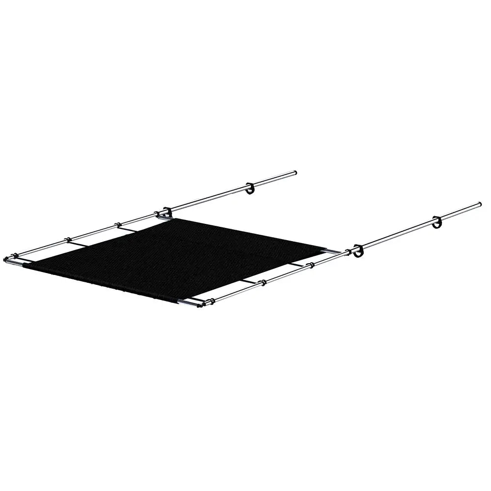 SureShade PTX Power Shade - 57’’ Wide - Stainless Steel - Black [2021026400] - Biminis/Shades/Umbrellas