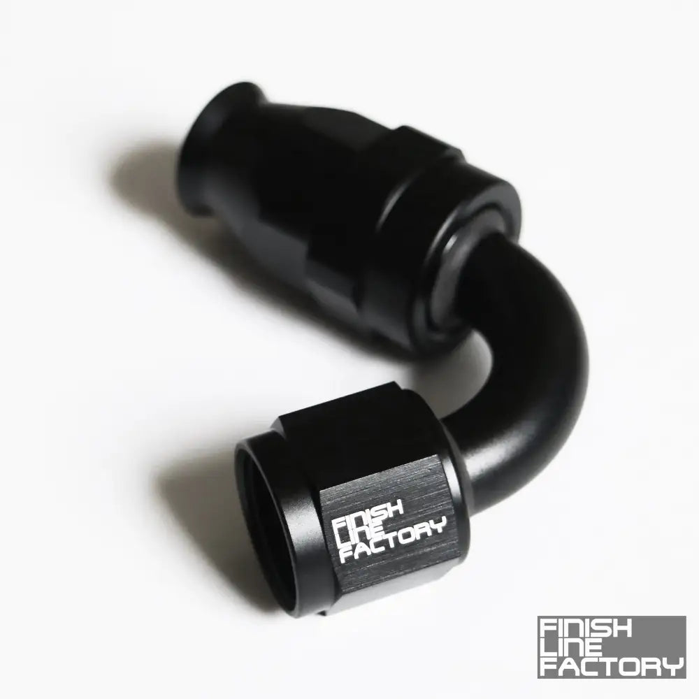 Swivel Hose End (Braided PTFE) - 120 Degree AN - 06