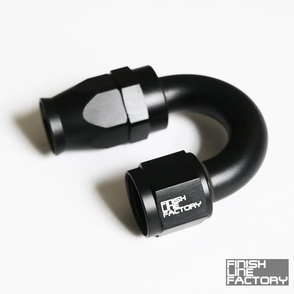 Swivel Hose End (Braided PTFE) - 180 Degree AN - 06