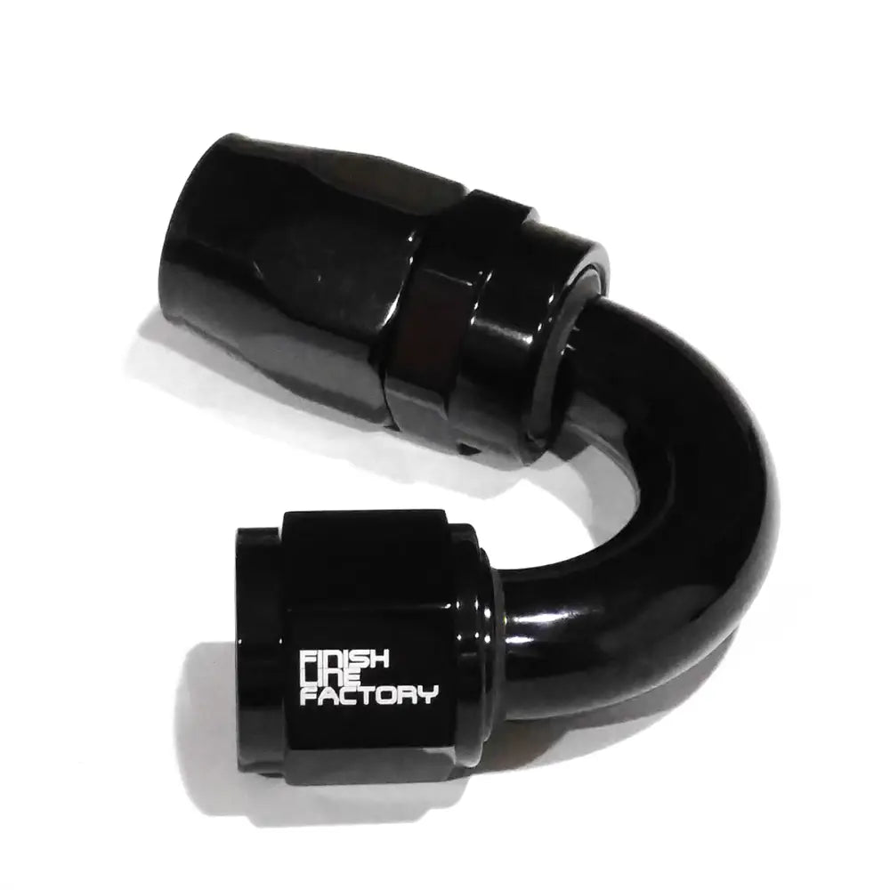 Swivel Hose End (Braided Rubber) - 150 Degree - 08